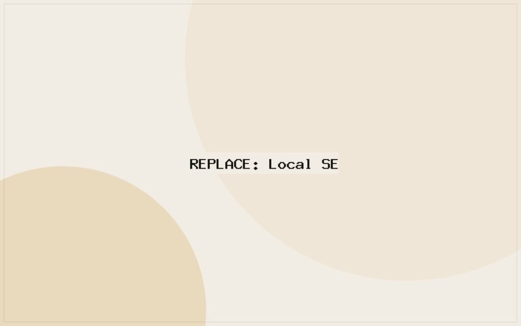 Local search results for a business on a phone