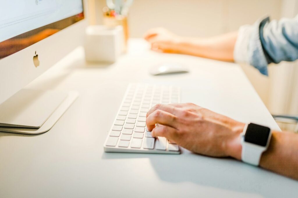 Local business storefront building an online presence